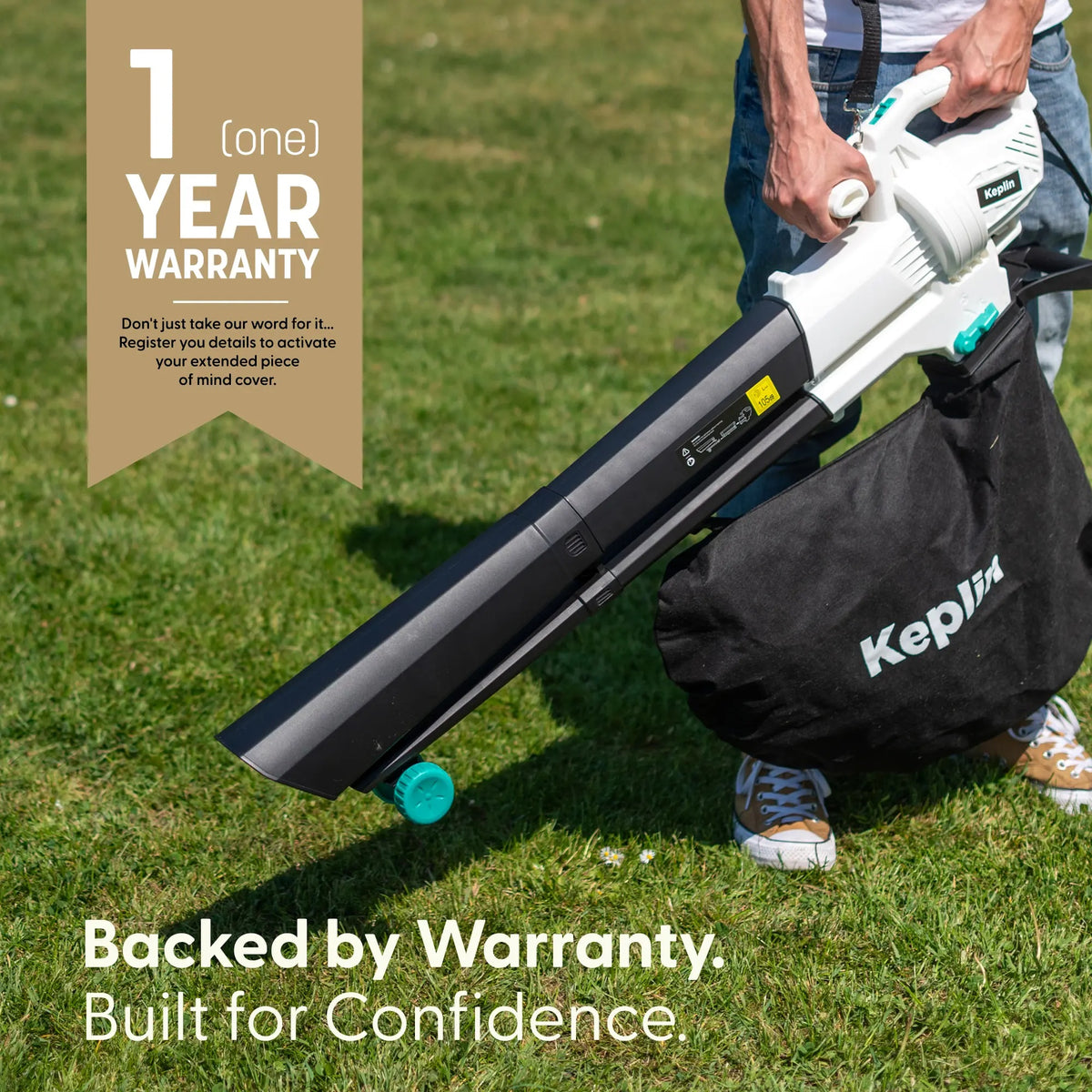 3‑in‑1 Leaf Blower, Garden Vacuum & Mulcher, 3500W Electric Leaf Cleaner with 35L Collection Bag, 10M Power Cord, Shoulder Strap & Wheels, for Garden Patio Leaves and Debris, 1‑Year Warranty